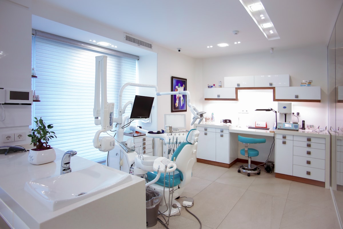 Modern dental office with digital workflow replacing traditional filing cabinets